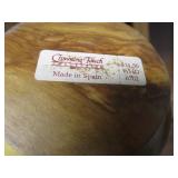 Mortar/Pestle, Burlwood, Porcelain