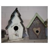 Bird House, Clock, Luminary