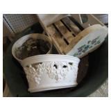 Planter Pots, Vintage Planter Box