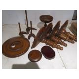 Wooden Shelves, Plateaus