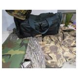 Camo Jacket, Shirt, Duffle