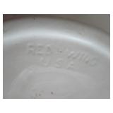 Red Wing Console Bowl, Frog, Candle Holders