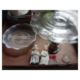 Cake Stand, Moonstone, Salt & Pepper