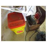 Bird Feeders, Seed, Rain Gauge