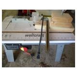 DeWalt Router & Wolfcraft Table