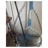 Landing Nets, Fishing Rods