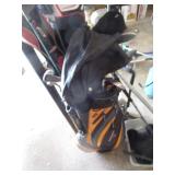 Golf Bag, Clubs, Balls