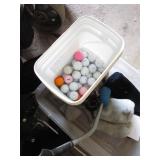 Golf Bag, Clubs, Balls
