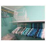 Content of master closet to include...