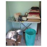 Rowenta steam iron, Ironing board, ...