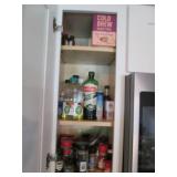 Content of Upper cupboard to includ...