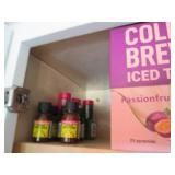 Content of Upper cupboard to includ...