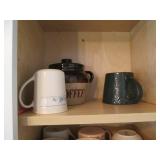 Upper cupboard content to include c...