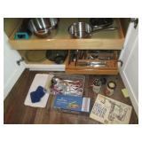 Dual lower cupboard content to incl...