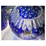 Vintage to modern Cobalt blue glass...