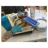 Variety of bakeware, stemware, cups...