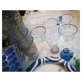 Variety of bakeware, stemware, cups...