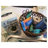 Variety of bakeware, stemware, cups...