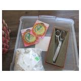 Large lot of Sewing notions and sup...