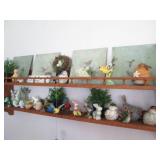 Variety of bird, bunny and other cr...