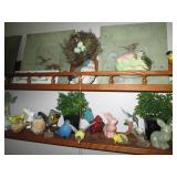 Variety of bird, bunny and other cr...