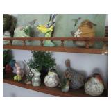 Variety of bird, bunny and other cr...