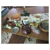 Decorative pitchers, planters and v...