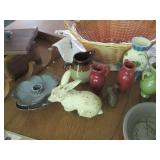Decorative pitchers, planters and v...