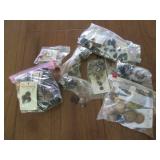 Large assortment of sew-on clothing...