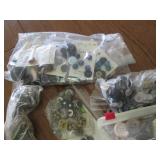 Large assortment of sew-on clothing...