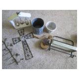 Variety of Rustic wood and metal ho...