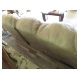 Neutral Rustic style 3-cushion sofa...