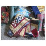 Huge variety of hand made quilts, p...