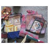 Huge variety of hand made quilts, p...