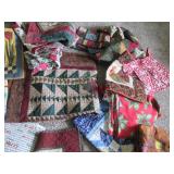 Huge variety of hand made quilts, p...