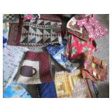 Huge variety of hand made quilts, p...