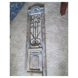 Large Rustic Victorian style door a...