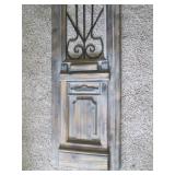 Large Rustic Victorian style door a...