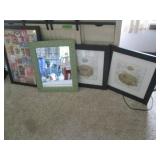 Decorative wall mirror and assorted...