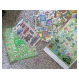 Seamstress box of sewing notions, c...