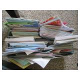 small bins and wood box with a larg...
