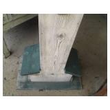 Wooden Outdoor 3ft birdhouse shaped...