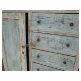 Rustic wood 6-drawer Armoire approx...