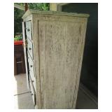 Rustic wood 6-drawer Armoire approx...