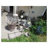 Assortment of mixed material outdoo...