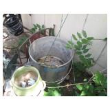 Assortment of mixed material outdoo...