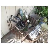 Assortment of mixed material outdoo...