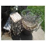Assortment of mixed material outdoo...