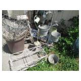 Assortment of mixed material outdoo...
