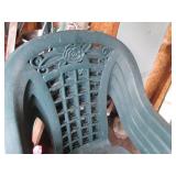 (4) Heavy duty plastic outdoor pati...
